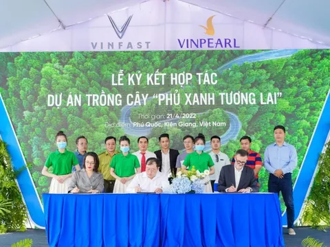 VinFast khởi động dự án trồng rừng “Phủ xanh tương lai”