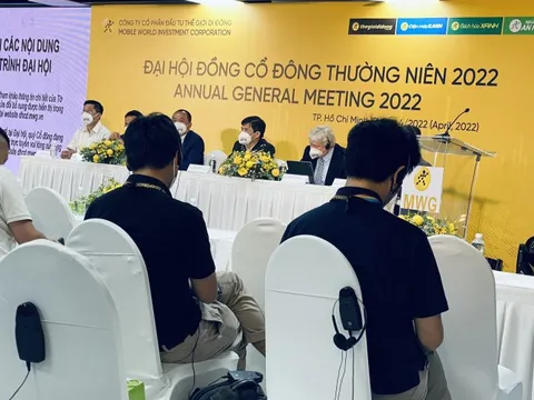 [Live ĐHĐCĐ] Chủ tịch Thế giới Di động (MWG): Chưa chốt tỷ lệ bán vốn Bách Hóa Xanh, dư địa phát triển ngành dược còn rất lớn