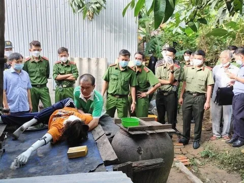 Thực nghiệm điều tra vụ dùng đá mài dao đánh bạn nhậu tử vong