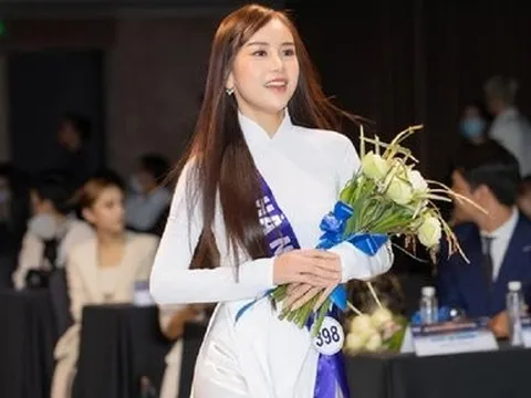 Nhan sắc xinh đẹp của con gái NSND Trần Nhượng thi hoa hậu