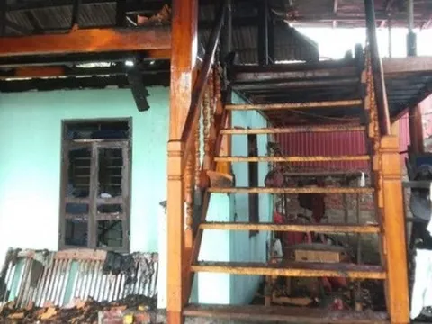 Cháy nhà sàn khiến 1 người tử vong ở Sơn La