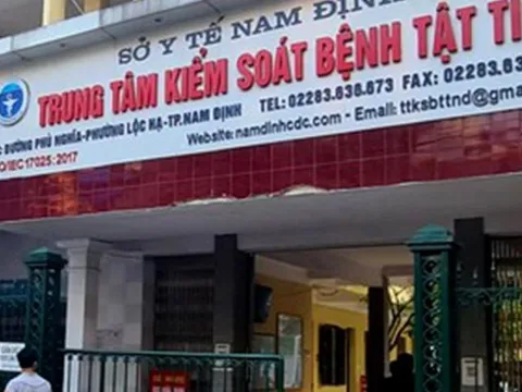 Vụ Công ty Việt Á: Bắt tạm giam Giám đốc CDC Nam Định và 4 thuộc cấp