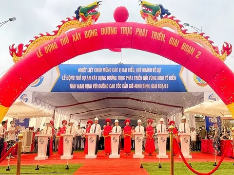 Nam Định: Khởi công dự án giao thông quan trọng, mở ra không gian phát triển mới