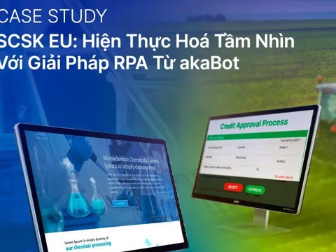 SCSK EU: Mở lối công nghệ tự động hóa với robot ảo từ akaBot