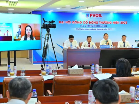 ĐHĐCĐ PV OIL: Nhờ chuỗi liên kết trong Tập đoàn và lượng hàng tồn giúp lợi nhuận phục hồi tốt, năm 2022 mục tiêu xoá sạch lỗ luỹ kế hợp nhất