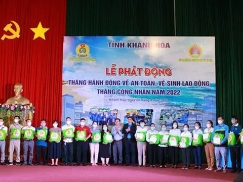 Khánh Hòa phát động Tháng hành động về an toàn, vệ sinh lao động