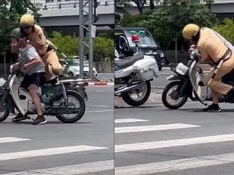 Vụ CSGT khống chế, quật ngã người vi phạm: Người đàn ông 'xin được thông cảm, bỏ qua'