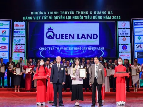 Queen Land - Top 10 Thương hiệu vàng Việt Nam 2022