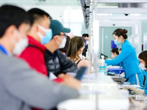 Sân bay Nội Bài hạn chế người đón/tiễn tại nhà ga hành khách