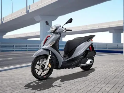 Piaggio tung bản cập nhật cho xe tay ga ăn khách, bình xăng 7 lít, đẹp "lu mờ" Honda SH