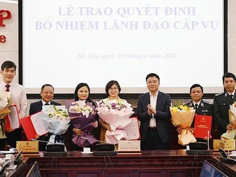 Điều động, bổ nhiệm 7 lãnh đạo chủ chốt tại Bộ Tư pháp