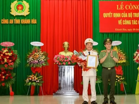 Ninh Thuận và Khánh Hòa có tân Giám đốc Công an tỉnh