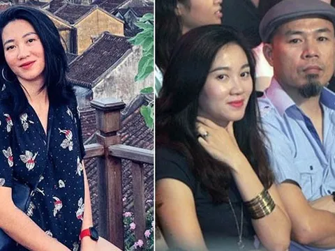 Diện mạo xinh đẹp của bà xã kín tiếng, kém nhạc sĩ Huy Tuấn 14 tuổi