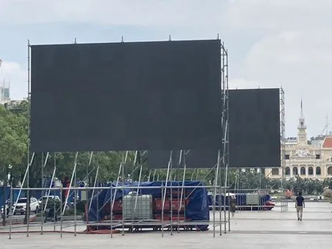TP.HCM lắp đặt 5 màn hình LED cỡ lớn phục vụ người dân xem SEA Games 31