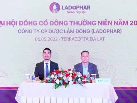 ĐHĐCĐ Ladophar (LDP): Kế hoạch lãi giảm về 21 tỷ đồng do cần đầu tư nền tảng, khẳng định sự cố ông Đỗ Thành Nhân chỉ mang tính cá nhân