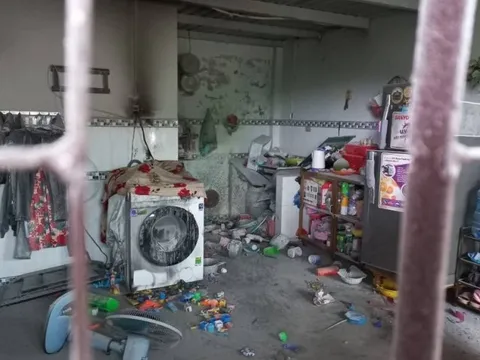 Bình Thuận: Nổ lớn trong phòng trọ có 3 người, 1 người bị thương nặng