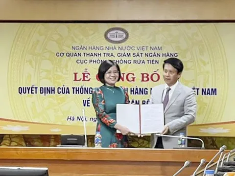 Bổ nhiệm lãnh đạo Cục Phòng, chống rửa tiền