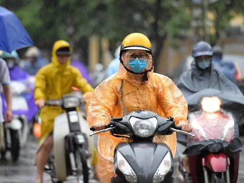 Bắc Bộ, Bắc Trung Bộ có mưa rào và dông