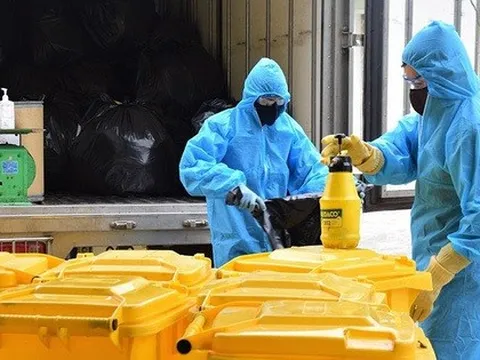 Tăng cường quản lý chất thải phòng chống dịch COVID-19