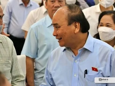 Chủ tịch nước Nguyễn Xuân Phúc: “Quá trình phát triển phải lấy người dân làm gốc"