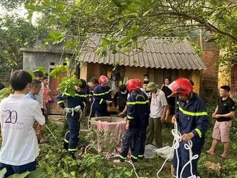 Thanh Hóa: Kịp thời giải cứu người dân mắc kẹt dưới giếng nhiều ngày