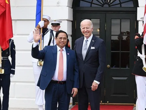 Hình ảnh Thủ tướng Phạm Minh Chính và các lãnh đạo ASEAN tại Nhà trắng