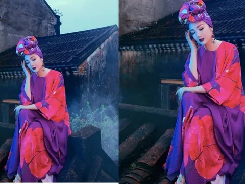 Hội An yêu cầu gỡ hình ảnh Hoa hậu Giáng My ngồi trên nóc ngôi nhà cổ