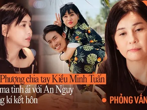 Cát Phượng: Tôi thông báo chia tay để Kiều Minh Tuấn thoải mái công khai bạn gái mới