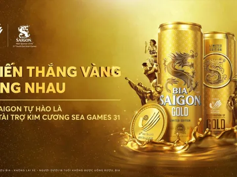 Bia Saigon Gold - Niềm tự hào của người Việt, đồng hành cùng SEA Games 31