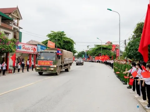 Hà Tĩnh: Đưa 11 hài cốt liệt sỹ hy sinh tại Lào về với đất mẹ