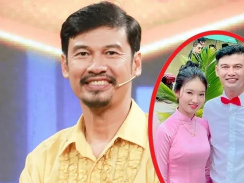 Diễn viên Tiết Cương thừa nhận may mắn khi lấy vợ trẻ ở tuổi 49