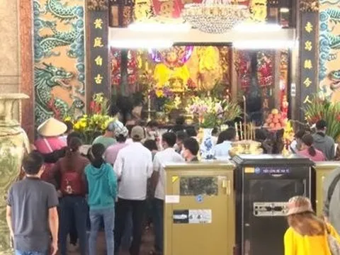 Đảm bảo an ninh trật tự Lễ hội Vía Bà Chúa Xứ núi Sam