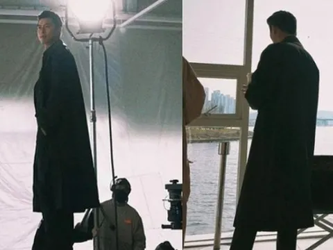 Hyun Bin lộ diện do "team qua đường" chụp sau tuần trăng mật, khoe vóc dáng cực phẩm