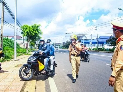 Lâm Đồng: Lực lượng CSGT xử lý nhiều phương tiện chạy quá tốc độ