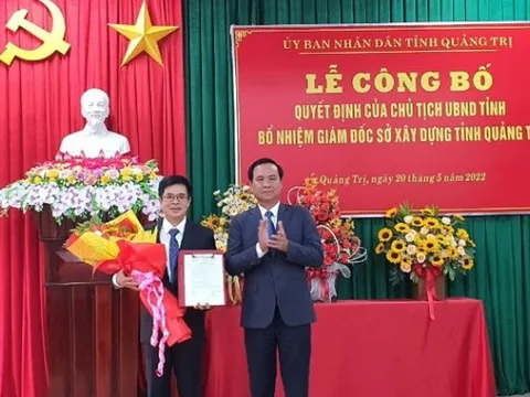 Quảng Trị có tân Giám đốc Sở Xây dựng 47 tuổi