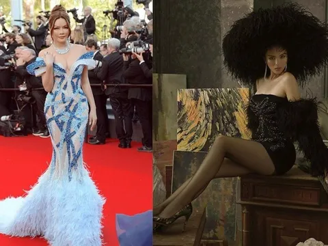 Sao đẹp cuối tuần: Lý Nhã Kỳ, Kỳ Duyên sang chảnh với đầm đính lông vũ