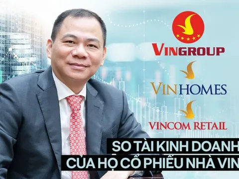 Đọ khả năng kiếm tiền về cho tỷ phú Phạm Nhật Vượng của 3 cổ phiếu lớn "họ nhà Vin" trên sàn chứng khoán
