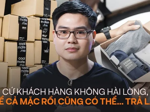 Cho phép khách trả lại đồ trong vòng 60 ngày, quần áo mặc rồi cũng được hoàn tiền: Coolmate có phải là 'kẻ chơi trội' trong ngành thời trang?