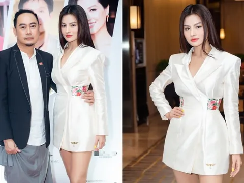 Vũ Thu Phương khoe sắc vóc tuổi 37 tại sự kiện của NTK Võ Việt Chung