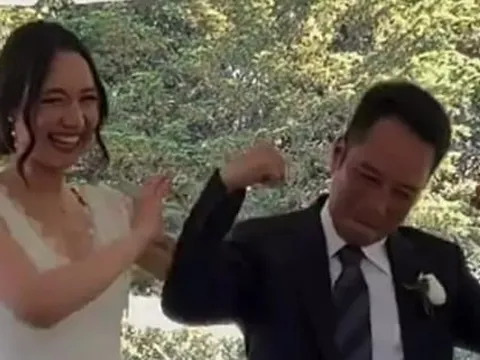 Đám cưới Anna Trương ở Mỹ: Ca sĩ Mỹ Linh rơi nước mắt trước cảnh cô dâu khiêu vũ cùng cha