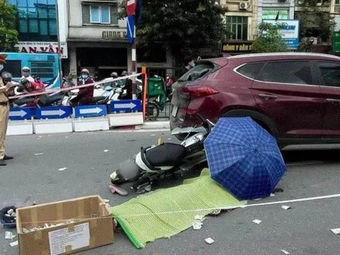 Hà Nội: Tai nạn liên hoàn trên đường Giải Phóng, người điều khiển xe máy tử vong