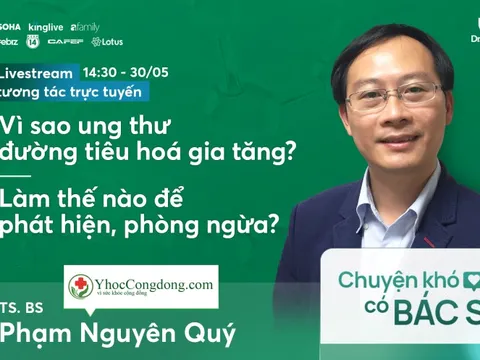 Ung thư đường tiêu hóa đang gia tăng, trẻ hóa: Bác sĩ người Việt tại Nhật phân tích lý do
