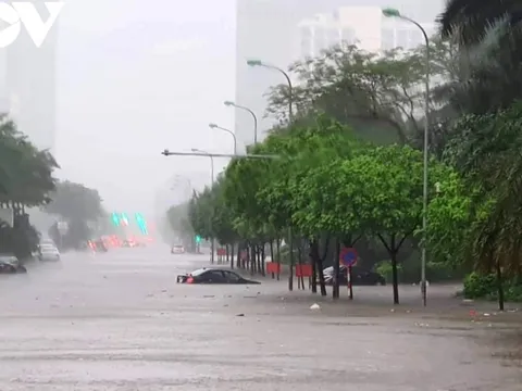 Nguyên nhân gây mưa cực lớn vào chiều 29/5 ở Hà Nội