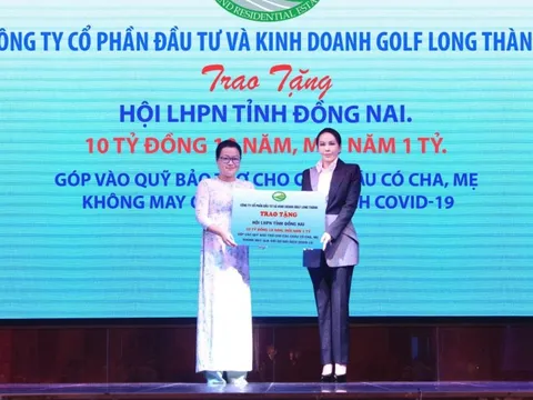 Golf Long Thành tài trợ 10 tỷ đồng cho chương trình “Mẹ đỡ đầu”