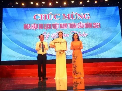 Bạc Liêu: Tuyên dương hoa hậu Lý Kim Thảo và các VĐV có thành tích cao SEA Games