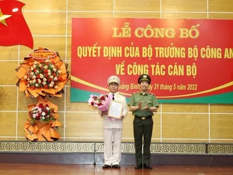 Đại tá Nguyễn Hữu Hợp làm Giám đốc Công an tỉnh Quảng Bình