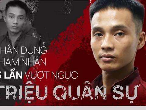 Chân dung phạm nhân 3 lần vượt ngục