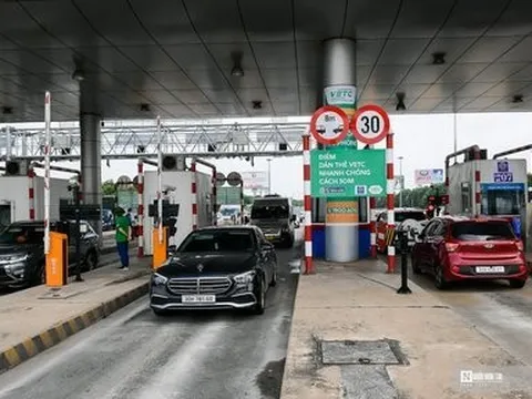 Cao tốc Hà Nội – Hải Phòng thu phí không dừng 100%: Nhiều xe chưa bị xử phạt