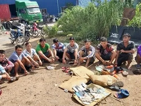 Long An: Công an liên tiếp triệt phá nhiều tụ điểm đánh bạc