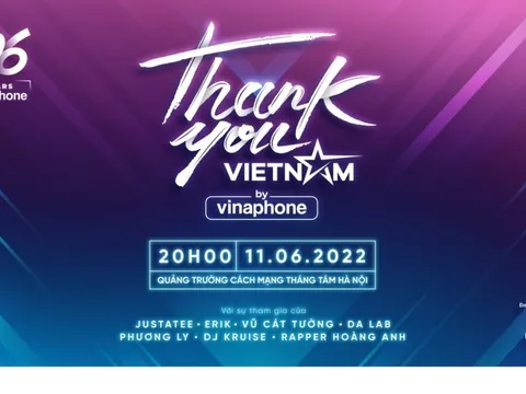 VinaPhone tái xuất với nhạc hội “Thank you, Vienam”: Đại hòa tấu âm thanh và ánh sáng